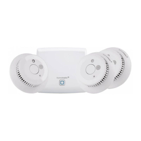 Homematic IP Starter Set Rauchwarnmelder Funk Batteriebetrieb Fotoelektrisch