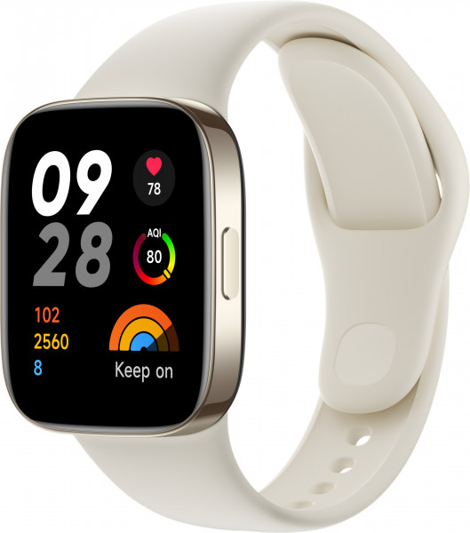Xiaomi Redmi Watch 3 Gold Bluetooth Smartwatch iOS Android 1,75" AMOLED Touch