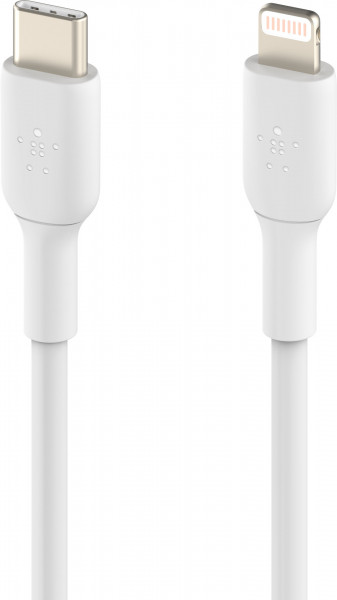 Belkin 1m Apple Lightning auf USB-C Ladekabel fast Charge PVC mfi