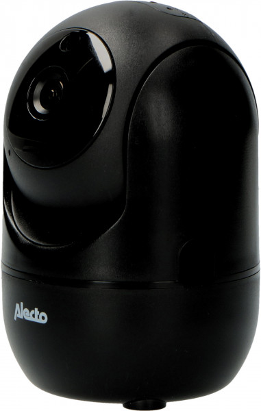 Alecto DVC-155+ WLAN-Innenkamera gratis App fernbedienbar Nachtsicht schwarz