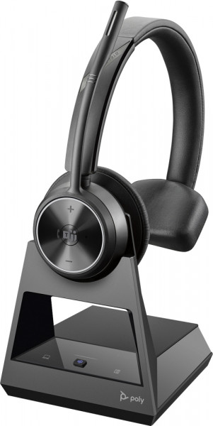 Poly DECT Headset Savi 7310 UC monaural Teams USB-C On-Ear kabellos Schwarz