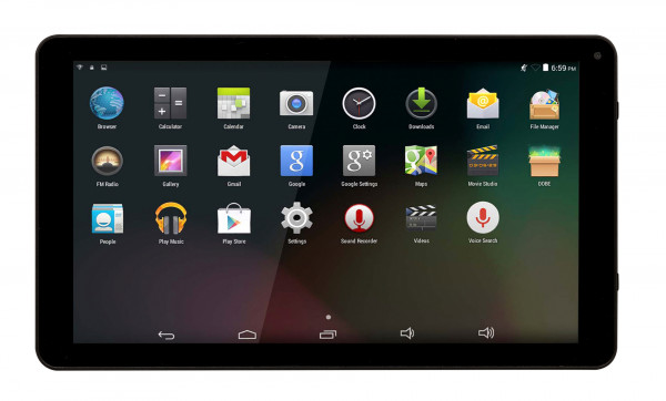 Denver TAQ-10283 Quad-Core schwarz 16GB Tablet 10,1 Zoll 2MP LCD Touch micro USB