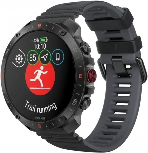 Polar GritT X2 Pro Smartwatch schwarz Bluetooth GPS Touchdisplay 32GB 1.39"