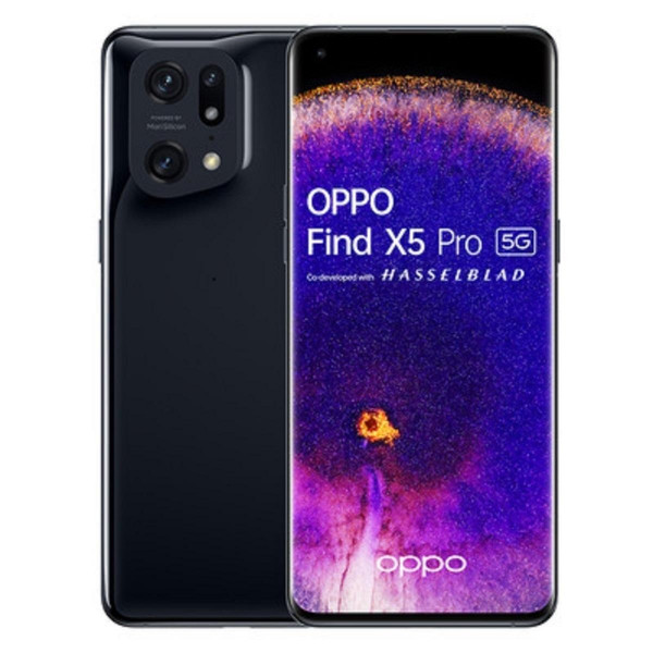 OPPO Find X5 Pro DS 12GB/256GB Schwarz 5G Android 12 6,7 Zoll AMOLED Glaze black