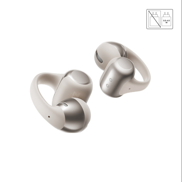 Shokz OpenDots ONE grau Bluetooth Open-Ear Kopfhörer 4 Mikrofone kabellos USB-C