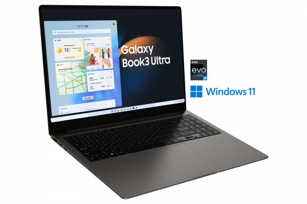 Samsung NP960X Galaxy Book3 Ultra 16" i7 Gen 13 16GB+1TB Grau Windows Notebook