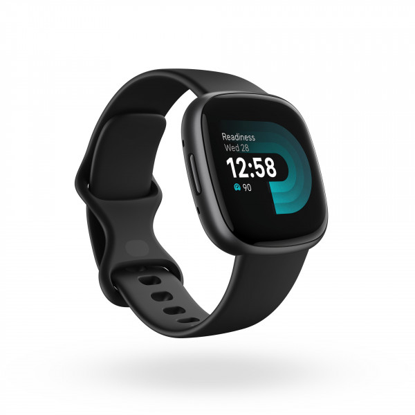 fitbit Versa 4 schwarz GPS Bluetooth NFC Smartwatch Uhr Sport Fitbit Pay 5ATM