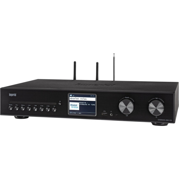 Imperial DABMAN i560 Schwarz CD All-in-One HiFi-System Verstärker & CD-Player