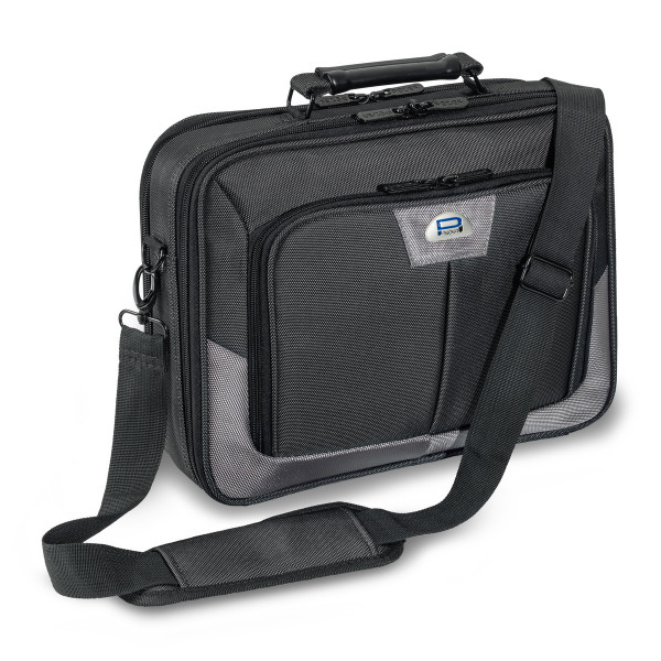 PEDEA Notebooktasche "Premium" Schwarz 15,6"/39,6 cm Laptopschutz Tragegurt