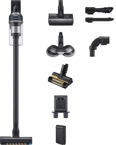 Samsung Jet 85 Wet&Clean Staubsauger Blau Akkulaufzeit 60min 86bd 210W kabellos