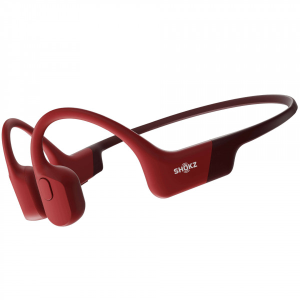 Shokz OpenRun Rot Open-Ear Hinterkopf Kopfhörer Bluetooth A2DP AVRCP HFP IP67
