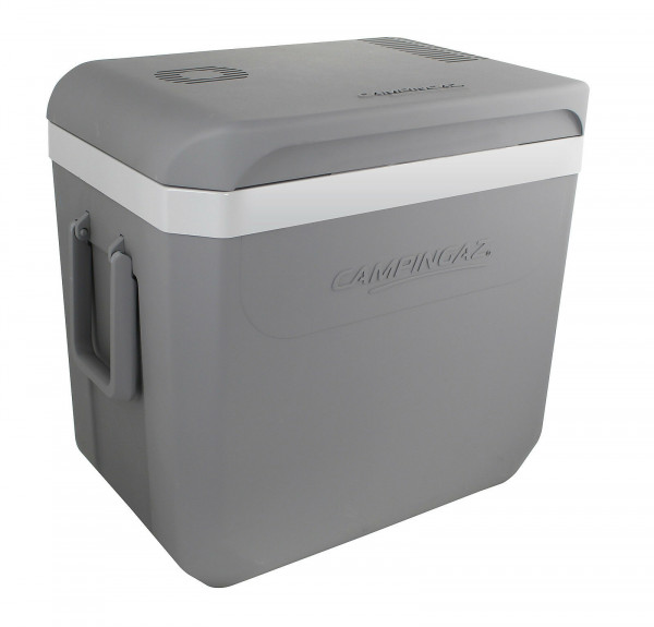 Campingaz aktive 12V Kühlbox Powerbox Plus 36 Liter grau 6,2 kg leise 39 dB