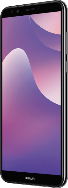 Huawei Y7 2018 DualSim schwarz 16GB LTE Android Smartphone 6" Display 13MPX