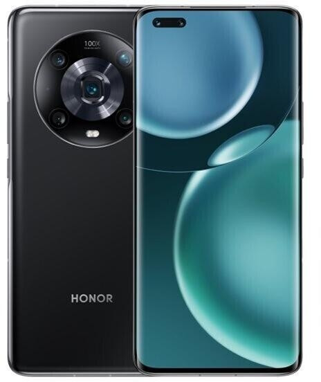 HONOR Magic 4 Pro 5G Smartphone 8GB-RAM 256GB Black NFC DS eSIM 6.81" USB-C 64MP