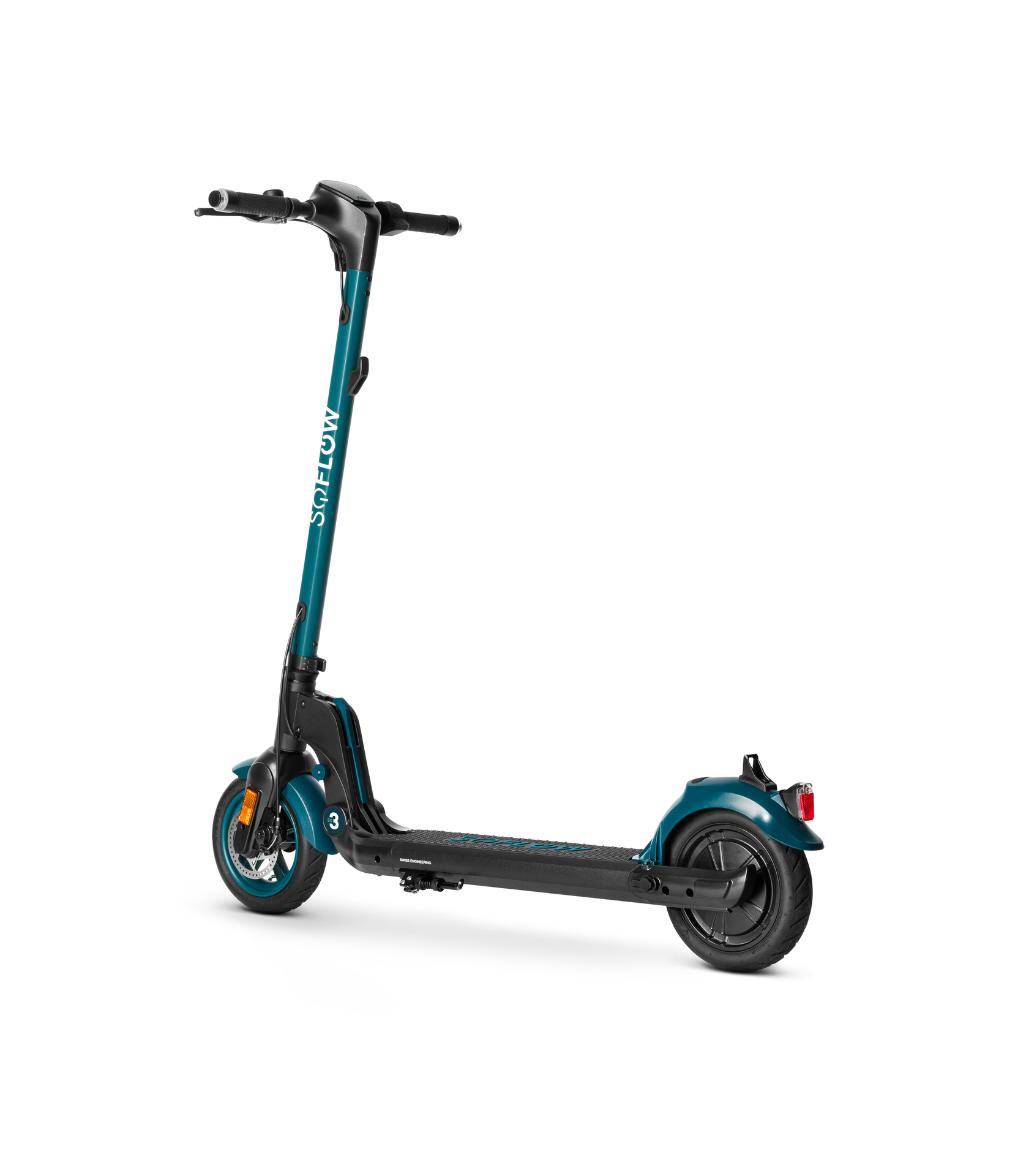 SOFLOW SO3 Gen 2 E-Scooter 7.8AH Blinker schwarz grün E-Roller bis 30km  100kg 