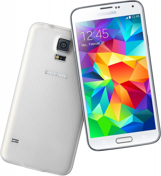 Samsung Galaxy S5 weiß 16GB LTE Android Smartphone 5,1" Display ohne Simlock