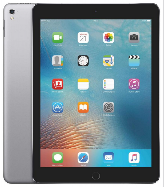 Apple iPad Pro MLPW2FD/A iOS 9,7 Zoll Tablet PC 32GB WiFi & Cellular Space Grau