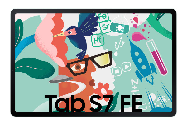 Samsung T733N Galaxy Tab S7 FE 64 GB grün Wi-Fi Android Tablet 12,4 Zoll 8 MP