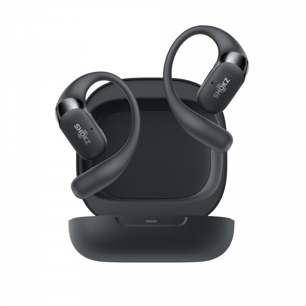 Shokz OpenFit 2+ Headset Schwarz IP55 Open-Ear Bluetooth A2DP AVRCP HFP TWS