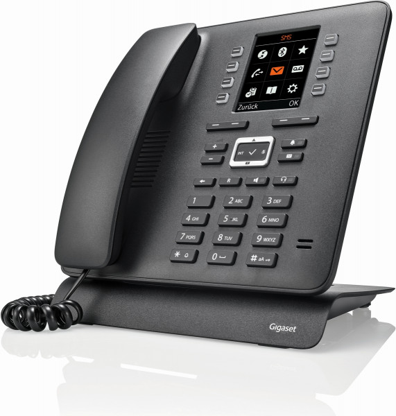 Gigaset T480HX schwarz Analog-Telefon schnurgebunden HD-Telefonie