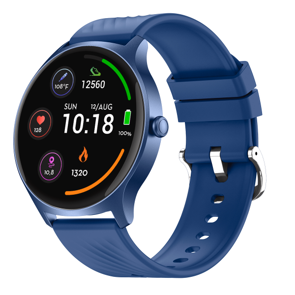 Denver Smartwatch SWC-387BU Blau Android/iOS Fitnesstracker 1,43" Touch AMOLED