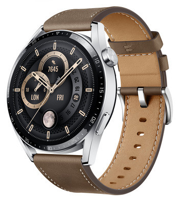 Huawei Watch GT3 Braun Smartwatch Fitnesstracker Bluetooth 1,43" AMOLED 5ATM GPS