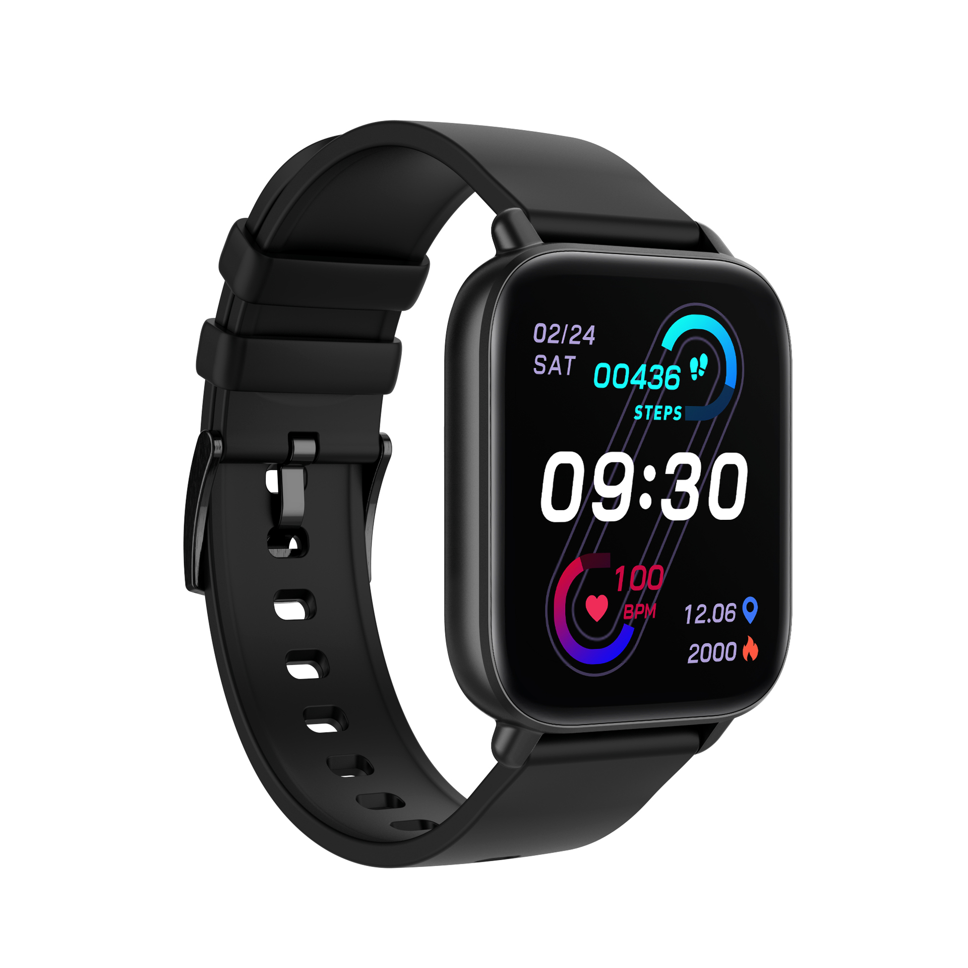 Denver Smartwatch SWC363 Sportuhr Bluetooth 38mm 1,7 Zoll Touch