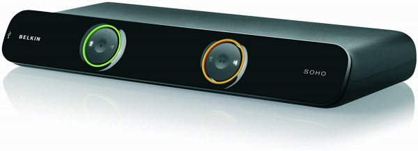 Linksys New SoHo 2-Port KVM Umschalter USB DVI inkl. 18 m