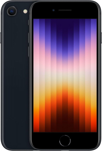 Apple iPhone SE 2022 Smartphone 64GB Schwarz 5G IPS-LCD NFC 12MP iOS Dual-SIM