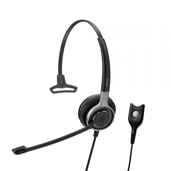 EPOS Headset IMPACT SC 630 Schwarz kabelgebunden Mikrofonarm anpassbar QD ANC