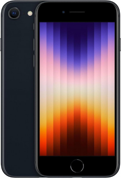 Apple iPhone SE 2022 schwarz 64GB 5G iOS Smartphone 4,7 Zoll Retina 12MP Kamera