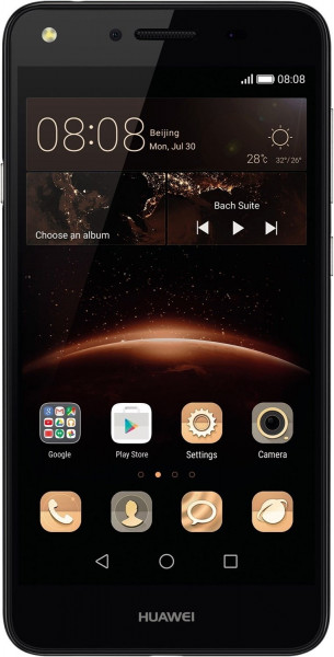 Huawei Y5II schwarz 8GB DualSim LTE Android Smartphone ohne Simlock 5" Display
