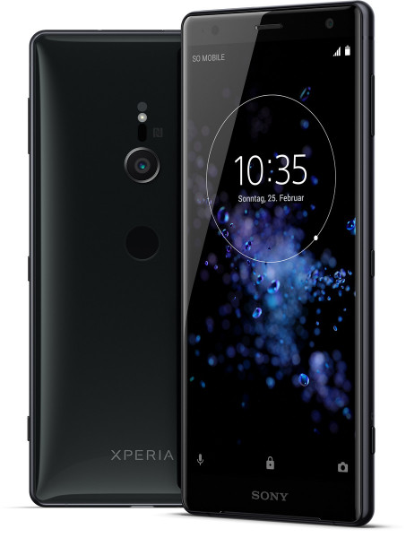Sony Xperia XZ2 DualSim schwarz 64GB LTE Android Smartphone 5,7" Display 19MPX