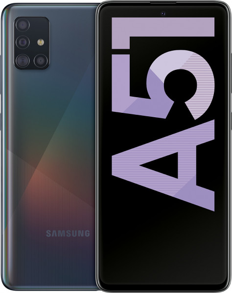 Samsung A515F Galaxy A51 128 GB Schwarz LTE Android Smartphone 6,5" AMOLED 48 MP