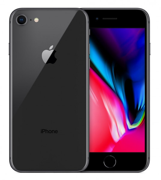 Apple iPhone 8 256GB SpaceGrau LTE iOS Smartphone ohne Simlock 4,7" Display 13MP