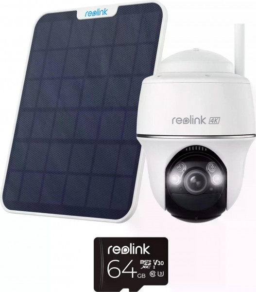 Reolink Argus Series B440 Solar Panel WLAN USB-C Bewegungsmelder App LED 360°
