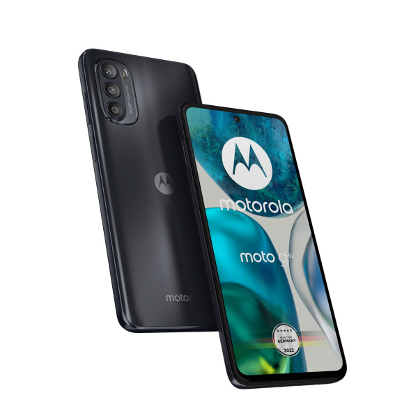 Motorola Moto G52 128GB Dual-Sim schwarz Android Smartphone 6,5 Zoll 50MP LTE