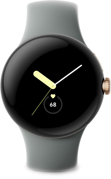 Google Pixel Watch Gold LTE Smart Watch Fitnesstracker Herzfrequenz Tracker