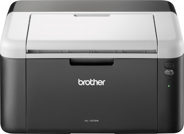 Brother HL-1212W Kompakter S/W-Laserdrucker weiß dunkelgrau Wlan 200 MHz USB 2.0