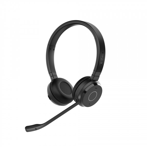 JABRA Evolve 65 TE Link390a UC Stereo Bluetooth On-Ear-Headset binaural Mikrofon