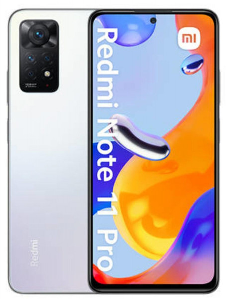 Xiaomi Redmi Note 11 Pro 6GB+128GB polar weiß Smartphone Bluetooth WLAN 4G(LTE)