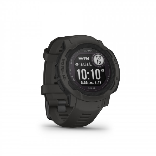 Garmin INSTINCT 2 SOLAR Dunkelgrau 45mm 32GB 0.9"Touchdisplay GPS Bluetooth ANT+