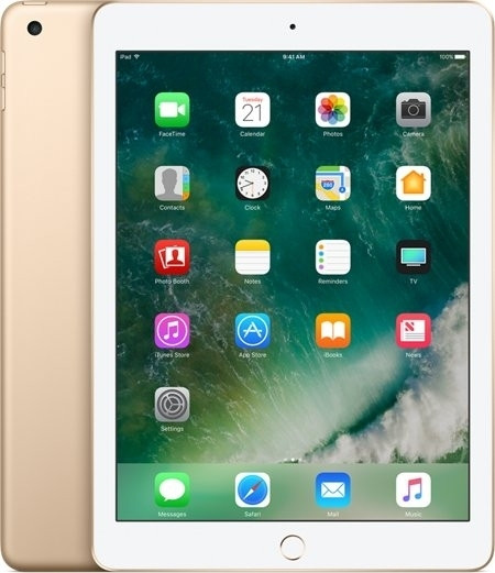 APPLE iPad 2017 Gold Wi-Fi Cellular LTE 9.7 Zoll Tablet PC 32GB MPGA2FD/A