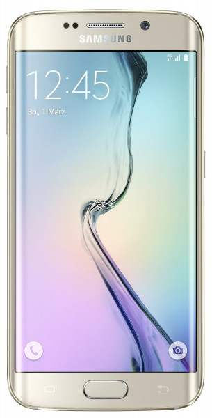 Samsung Galaxy S6 edge Gold 32GB LTE Android 5,1" Smartphone ohne Simlock 16 MP