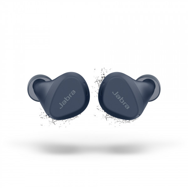 JABRA Elite 4 Active Bluetooth Headset blau In-Ear Kopfhörer Ladecase ANC