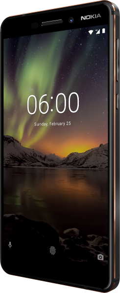 Nokia 6.1 2018 DualSim schwarz 32GB LTE Android Smartphone 5,5" Display 16MPX
