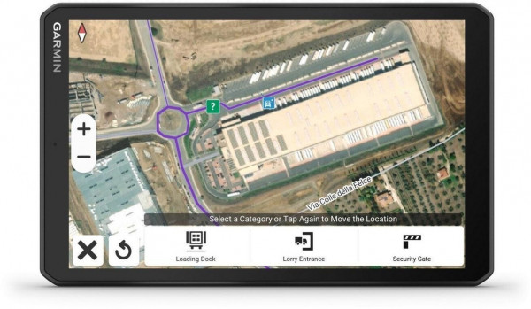 Garmin dezl LGV820 Navigationsgerät USB-C Touchdisplay WLAN Bluetooth GPS Europa