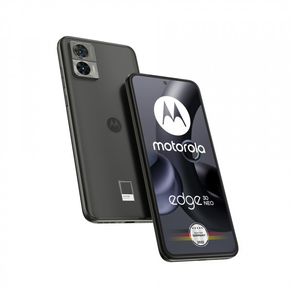Motorola edge30 neo 5G 128GB 8GB schwarz USB-C Smartphone 6.28" 64MP Android 12