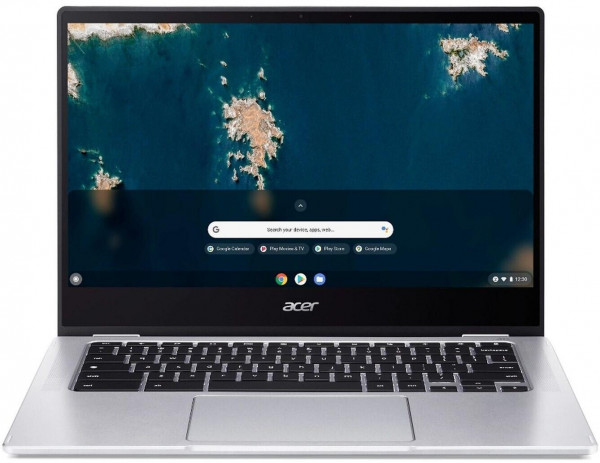 Acer Chromebook Spin 314 CP314-1H Grau 64GB Notebook 14" 360° FHD N4500 ChromeOS