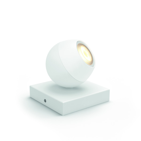 Philips Hue White Ambiance Buckram Spot 1 flammig weiß Erweiterung LED Bluetooth